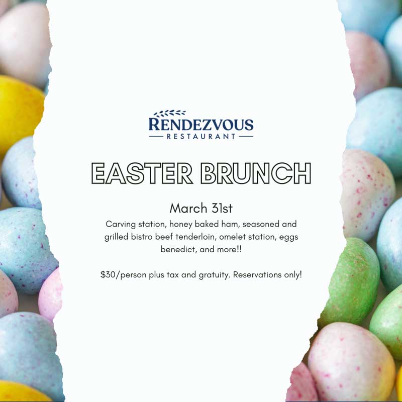 Rendezvous Easter specials 2024